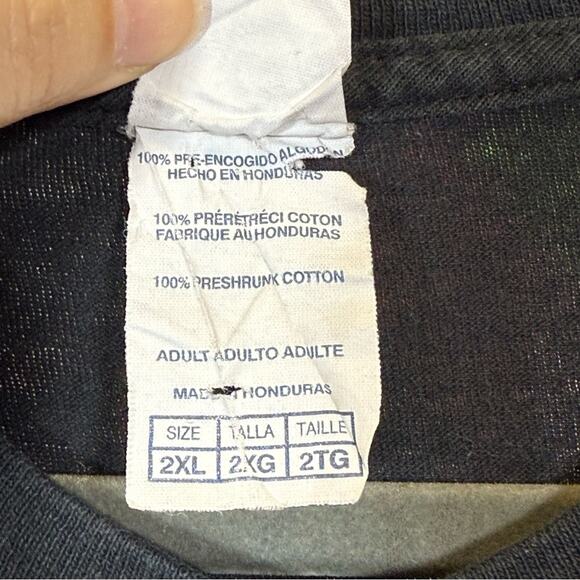 Delta Pro Weight Black T-Shirt. Pink Floyd Graphic. Size 2X. Good used condition - Picture 4 of 6